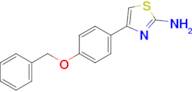 4-[4-(benzyloxy)phenyl]-1,3-thiazol-2-amine