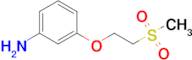 3-(2-Methanesulfonylethoxy)aniline