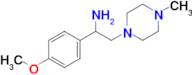 1-(4-Methoxyphenyl)-2-(4-methylpiperazin-1-yl)Ethylamine