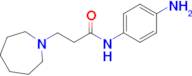n-(4-Aminophenyl)-3-(azepan-1-yl)propanamide