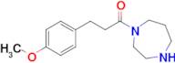 1-(1,4-Diazepan-1-yl)-3-(4-methoxyphenyl)propan-1-one