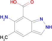 6-Amino-5-methyl-2h-indazole-7-carboxylic acid