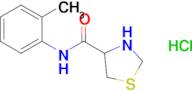 n-(2-Methylphenyl)-1,3-thiazolidine-4-carboxamide hydrochloride