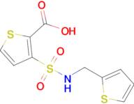 3-[(thiophen-2-ylmethyl)sulfamoyl]thiophene-2-carboxylic acid