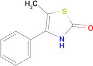 5-Methyl-4-phenyl-2,3-dihydro-1,3-thiazol-2-one