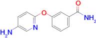 3-[(5-aminopyridin-2-yl)oxy]benzamide