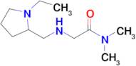 2-{[(1-ethylpyrrolidin-2-yl)methyl]amino}-n,n-dimethylacetamide