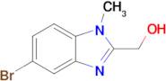 (5-Bromo-1-methyl-1h-1,3-benzodiazol-2-yl)methanol
