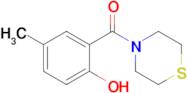 4-Methyl-2-(thiomorpholine-4-carbonyl)phenol