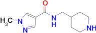 1-Methyl-n-(piperidin-4-ylmethyl)-1h-pyrazole-4-carboxamide