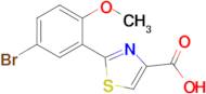 2-(5-Bromo-2-methoxyphenyl)-1,3-thiazole-4-carboxylic acid