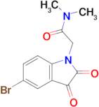 2-(5-Bromo-2,3-dioxo-2,3-dihydro-1h-indol-1-yl)-n,n-dimethylacetamide