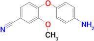 4-(4-Aminophenoxy)-3-methoxybenzonitrile