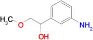 1-(3-Aminophenyl)-2-methoxyethan-1-ol