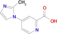 4-(2-Methyl-1h-imidazol-1-yl)pyridine-2-carboxylic acid