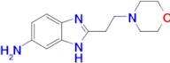 2-[2-(morpholin-4-yl)ethyl]-1H-1,3-benzodiazol-6-amine