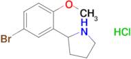 2-(5-Bromo-2-methoxyphenyl)pyrrolidine hydrochloride