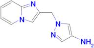 1-({imidazo[1,2-a]pyridin-2-yl}methyl)-1h-pyrazol-4-amine