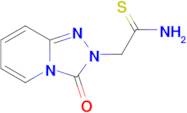 2-{3-oxo-2h,3h-[1,2,4]triazolo[4,3-a]pyridin-2-yl}ethanethioamide