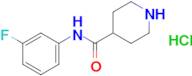 n-(3-Fluorophenyl)piperidine-4-carboxamide hydrochloride