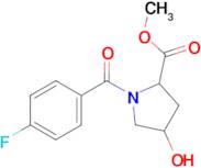 Methyl 1-(4-fluorobenzoyl)-4-hydroxypyrrolidine-2-carboxylate