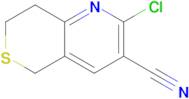 2-Chloro-5h,7h,8h-thiopyrano[4,3-b]pyridine-3-carbonitrile