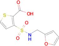 3-[(furan-2-ylmethyl)sulfamoyl]thiophene-2-carboxylic acid