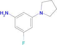 3-Fluoro-5-(pyrrolidin-1-yl)aniline