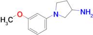 1-(3-Methoxyphenyl)pyrrolidin-3-amine