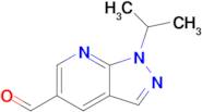 1-(Propan-2-yl)-1h-pyrazolo[3,4-b]pyridine-5-carbaldehyde