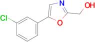 [5-(3-chlorophenyl)-1,3-oxazol-2-yl]methanol