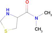 n,n-Dimethyl-1,3-thiazolidine-4-carboxamide