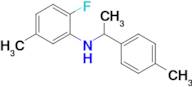 2-Fluoro-5-methyl-n-[1-(4-methylphenyl)ethyl]aniline