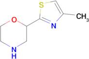 2-(4-Methyl-1,3-thiazol-2-yl)morpholine