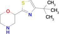 2-(4-Tert-butyl-1,3-thiazol-2-yl)morpholine