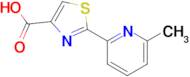 2-(6-Methylpyridin-2-yl)-1,3-thiazole-4-carboxylic acid