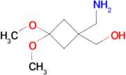 [1-(aminomethyl)-3,3-dimethoxycyclobutyl]methanol