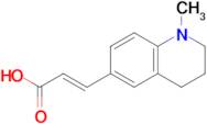 (2e)-3-(1-Methyl-1,2,3,4-tetrahydroquinolin-6-yl)prop-2-enoic acid