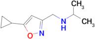 [(5-cyclopropyl-1,2-oxazol-3-yl)methyl](propan-2-yl)amine