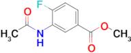 Methyl 3-acetamido-4-fluorobenzoate