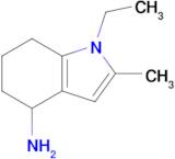 1-Ethyl-2-methyl-4,5,6,7-tetrahydro-1h-indol-4-amine