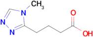 4-(4-Methyl-4h-1,2,4-triazol-3-yl)butanoic acid