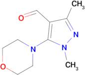 1,3-Dimethyl-5-(morpholin-4-yl)-1h-pyrazole-4-carbaldehyde