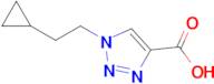 1-(2-Cyclopropylethyl)-1h-1,2,3-triazole-4-carboxylic acid