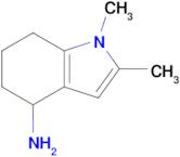 1,2-Dimethyl-4,5,6,7-tetrahydro-1h-indol-4-amine