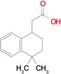 2-(4,4-Dimethyl-1,2,3,4-tetrahydronaphthalen-1-yl)acetic acid