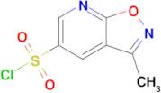 3-Methyl-[1,2]oxazolo[5,4-b]pyridine-5-sulfonyl chloride