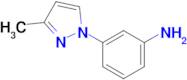 3-(3-Methyl-1h-pyrazol-1-yl)aniline
