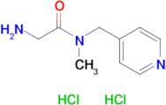 2-Amino-n-methyl-n-(pyridin-4-ylmethyl)acetamide dihydrochloride