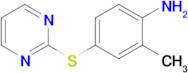 2-Methyl-4-(pyrimidin-2-ylsulfanyl)aniline